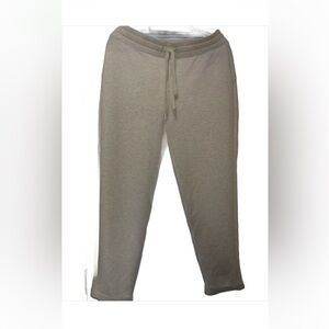 SPANX Women's Light Heather Off White Jogger Track Pants